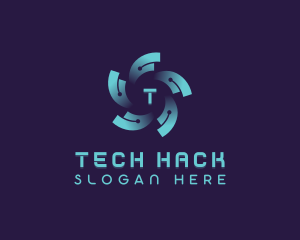 Programmer Technology AI logo design