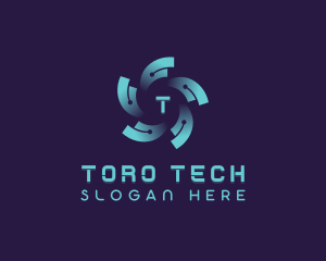 Programmer Technology AI logo design