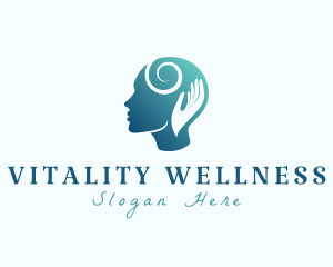 Human Mental Wellness logo design