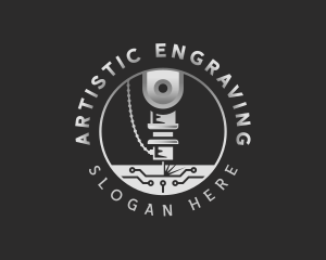 Laser Engraving Machinery logo design