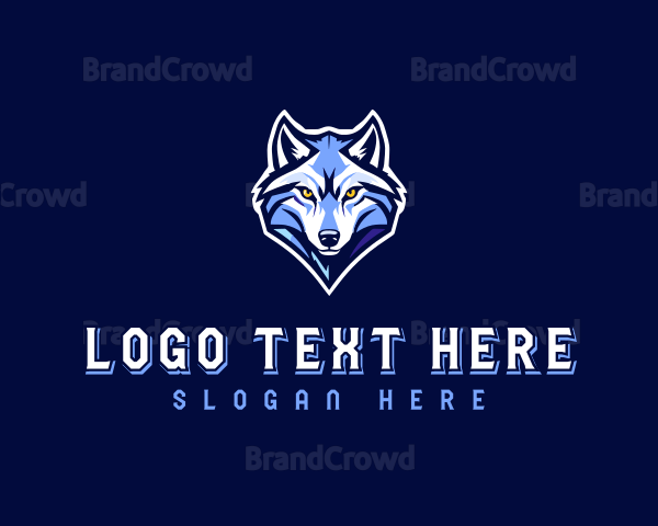 Esports Gamer Wolf Logo