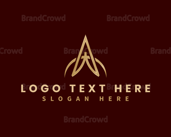 Luxury Arch Letter A Logo