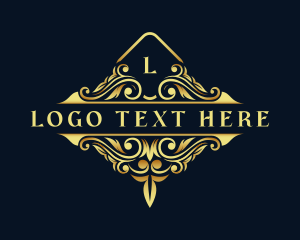 Lifestyle - Vintage Elegant Ornament logo design