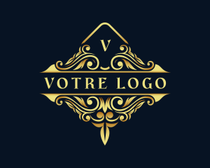 Vintage Elegant Ornament Logo