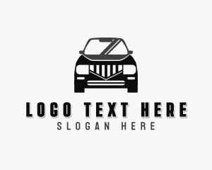Drive - Sedan Car Automobile logo design