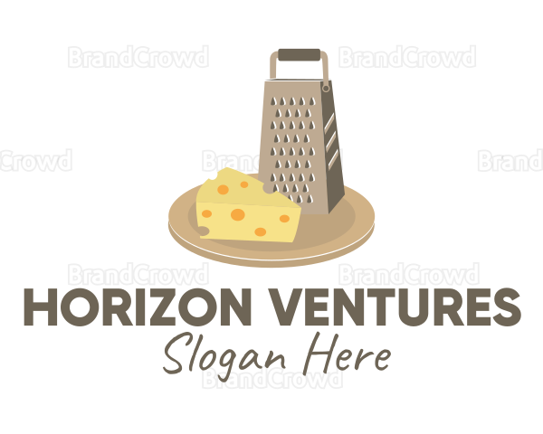 Kitchen Cheese Board Grater Logo