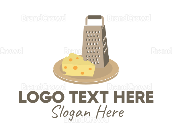 Kitchen Cheese Board Grater Logo