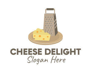 Cheese - Kitchen Cheese Board Grater logo design
