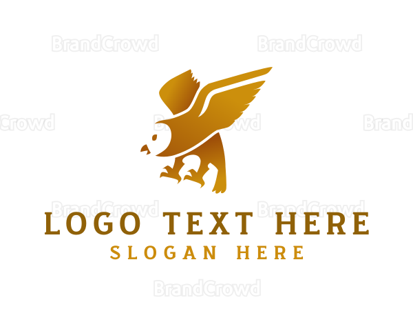 Bird Owl Animal Logo