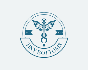 Pharmacy Medical Caduceus Logo