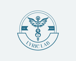 Pharmacy Medical Caduceus logo design