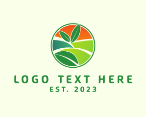 Mountain - Flower Tree Farm logo design