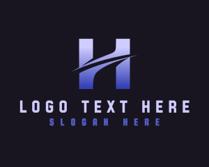 Institutions - Creative Design Agency Letter H logo design