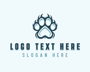 Pet Shop - Veterinarian Pet Grooming logo design