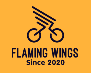 Wings - Bike Wings Bicycle logo design