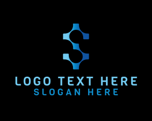 Tech - Gamer Tech Letter S logo design