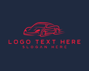 Express - Auto Mechanical Car logo design