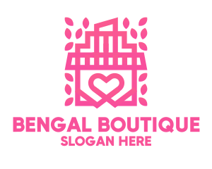 Pink Love Boutique logo design