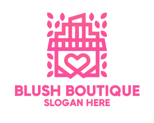 Pink Love Boutique logo design