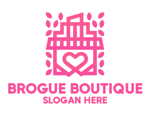 Pink Love Boutique logo design