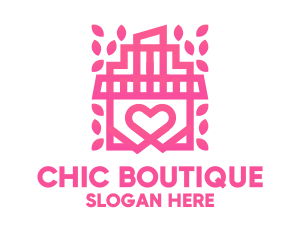 Boutique - Pink Love Boutique logo design