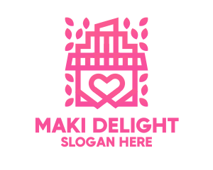 Pink Love Boutique logo design