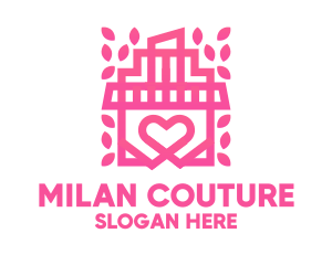 Pink Love Boutique logo design