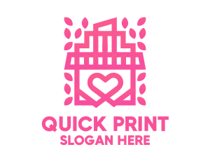 Pink Love Boutique logo design