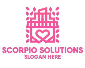 Pink Love Boutique logo design