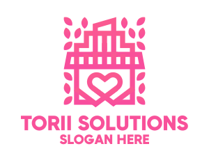 Pink Love Boutique logo design