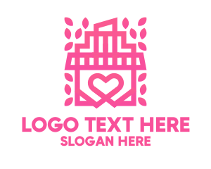 Baby Shower - Pink Love Boutique logo design