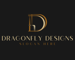 Fashion Jewelry Letter D logo design