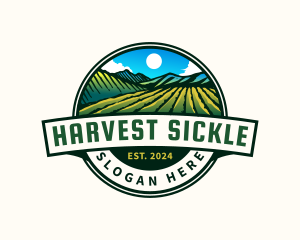 Field Farming Agriculture logo design