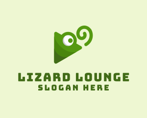 Chameleon Lizard Media logo design