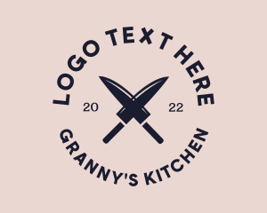 Chef Knife Utensil logo design