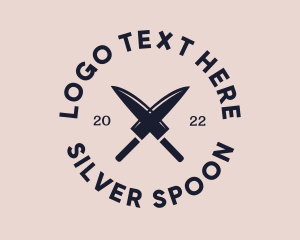 Utensil - Chef Knife Utensil logo design