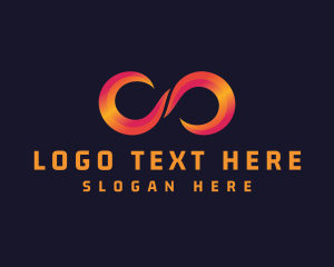 Gradient Infinity Loop Logo