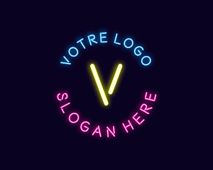 Event - Neon Music Bar logo design