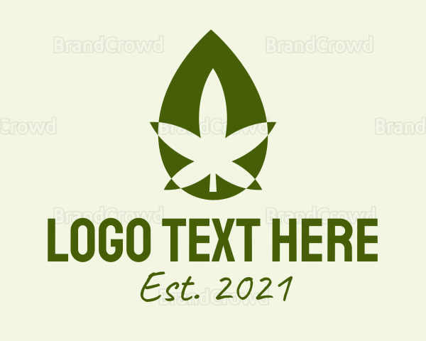 Cannabis Oil Extract Logo