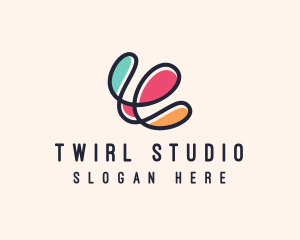 Stylish Studio Doodle logo design