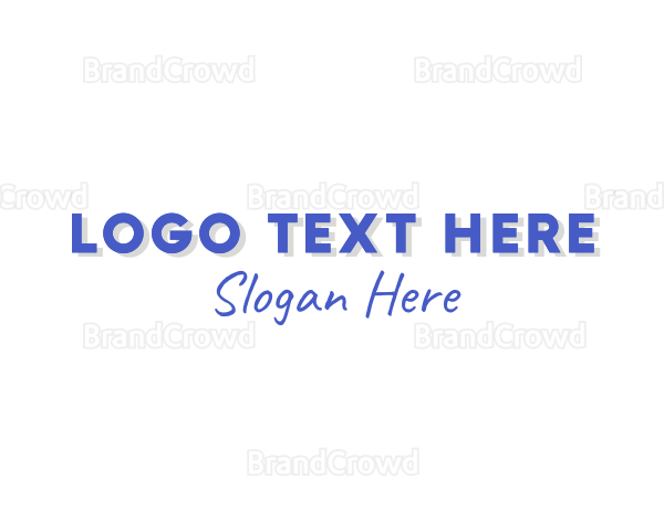 Generic Casual Hipster Logo