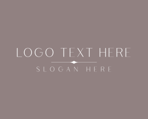 Wordmark - Minimalist Luxury Fashion logo design