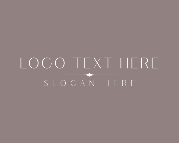 Aesthetic - Minimalist Luxury Fashion logo design