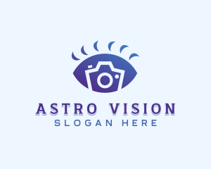 Camera Eye Lens logo design