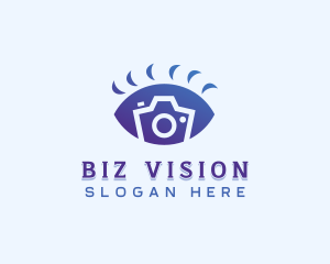 Camera Eye Lens logo design