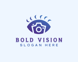 Camera Eye Lens logo design