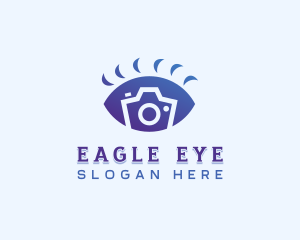 Camera Eye Lens logo design