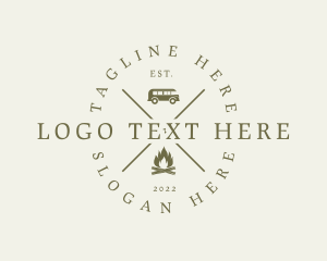 Explore - Camping Nature Park logo design