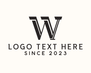 Legal - Masculine Serif Business logo design