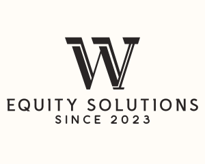 Equity - Masculine Serif Business logo design